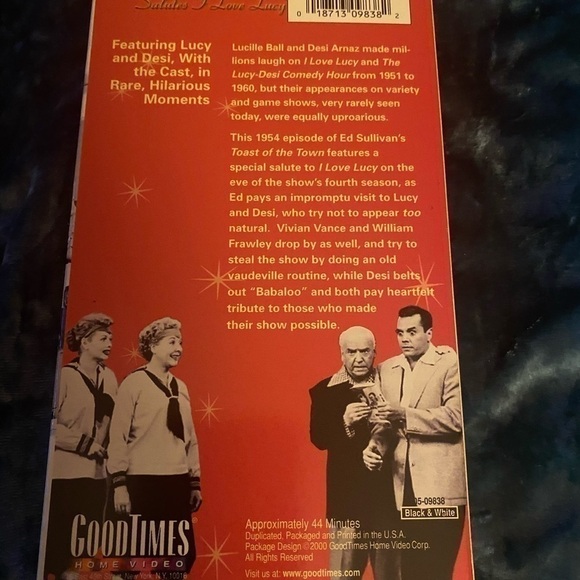 I Love lucy vhs tapes set of 2 - Picture 2 of 3